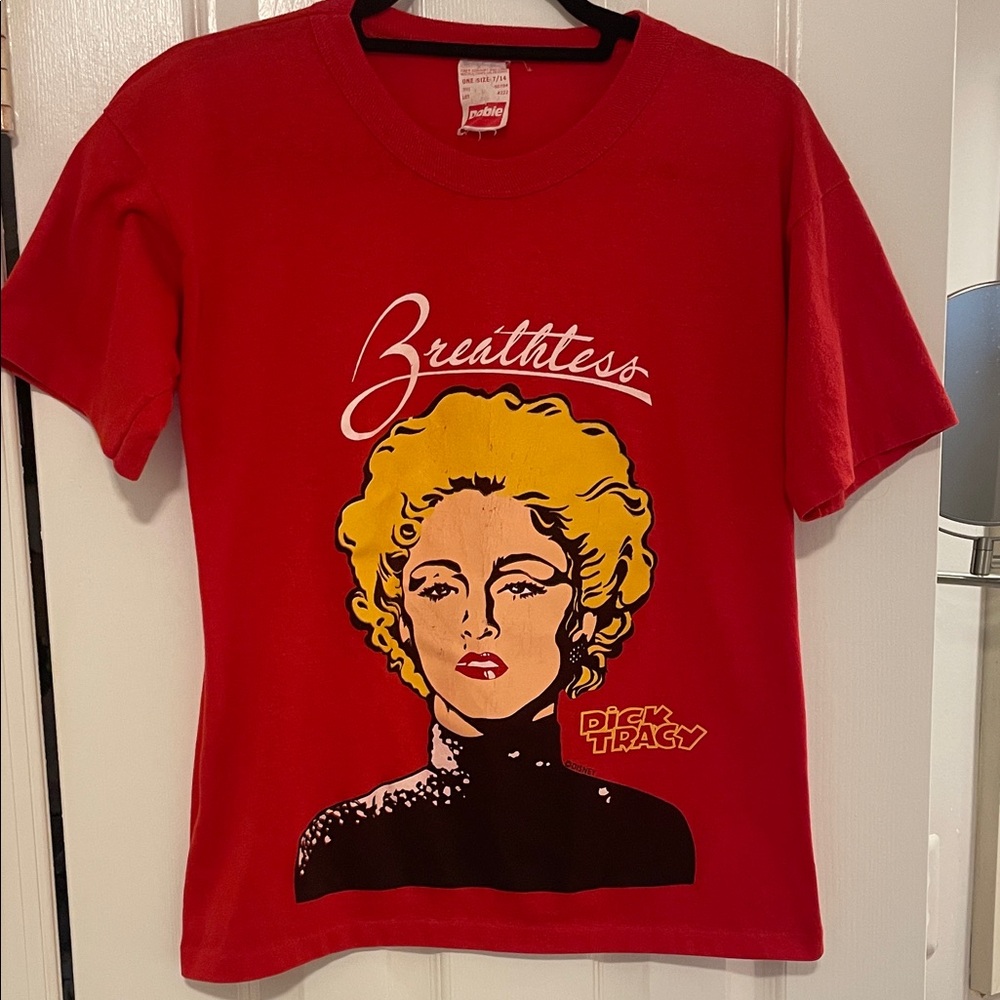 Vintage Madonna Dick Tracy Tshirt